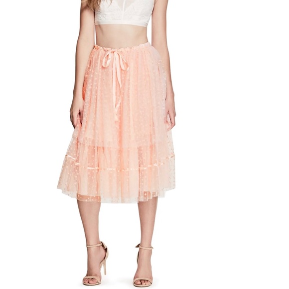 SOLD🚩GUESS Tulle Skirt - Picture 3 of 10